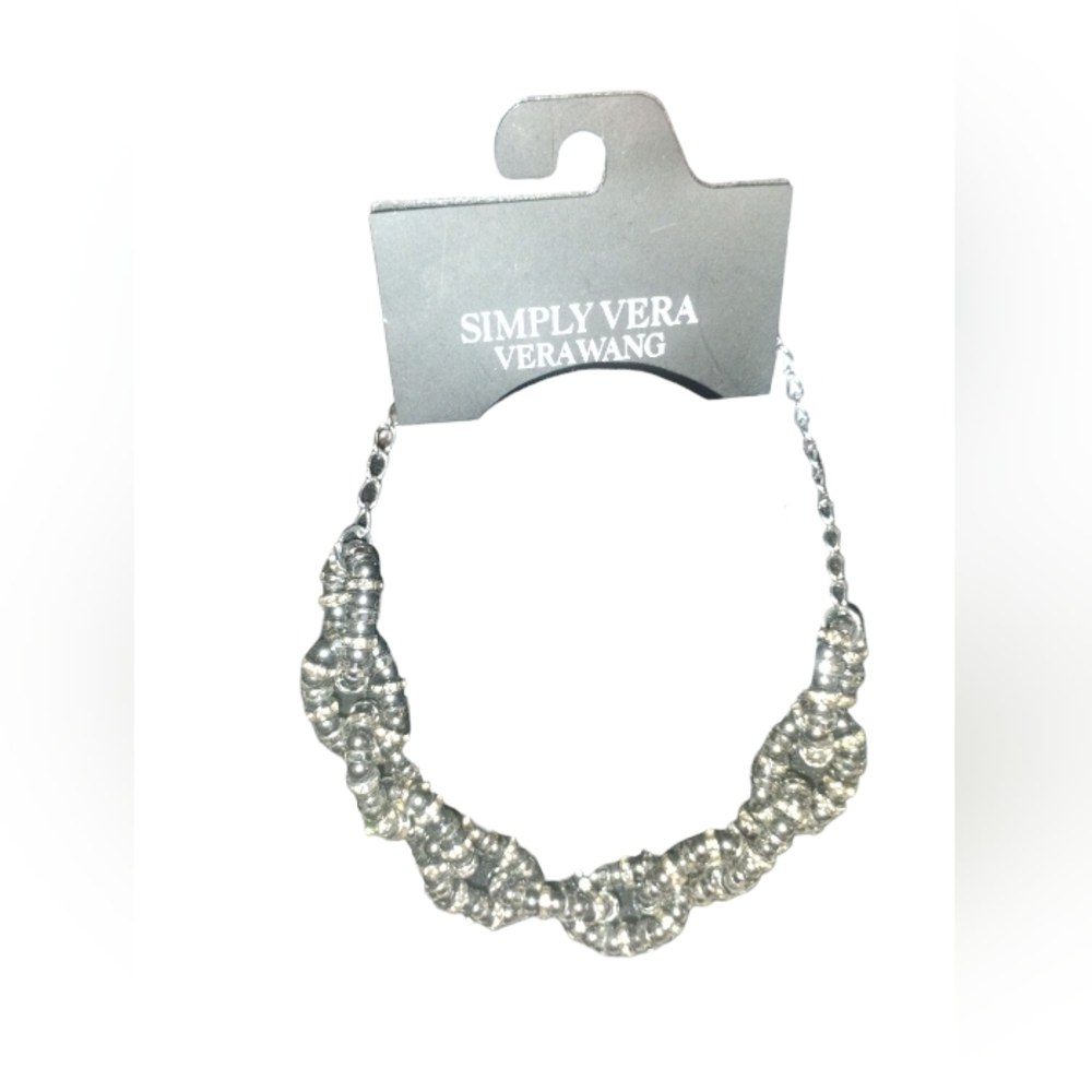 Simply Vera Vera Wang Silver Necklace NWT